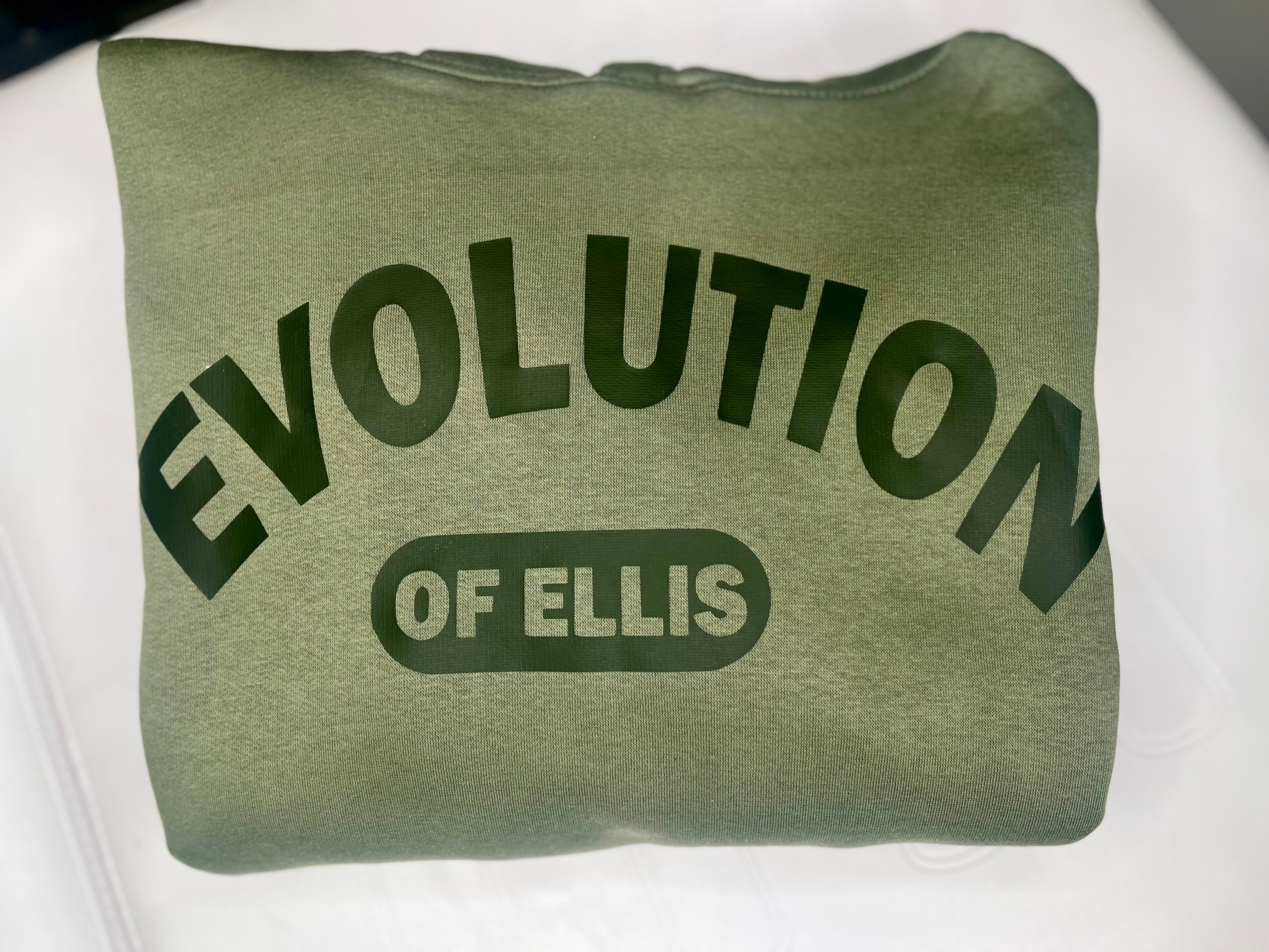 E.O.E Unisex Hoodie (Army Green)
